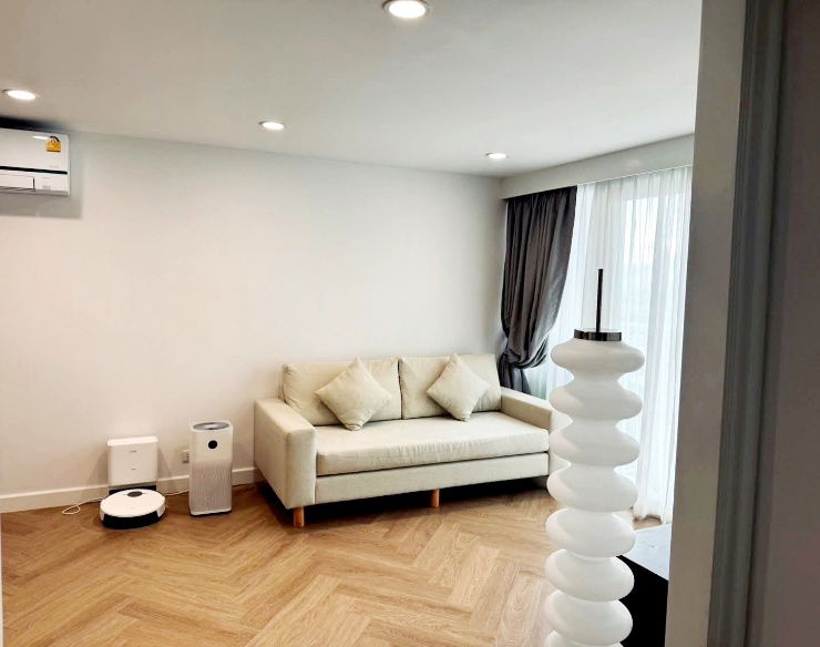 รูป คอนโดไซส์ใหญ่ ฟิลบ้าน Low rise เดินทางสะดวก บ้านสิริ สาทร สวนพลู - รูปที่ 5/10