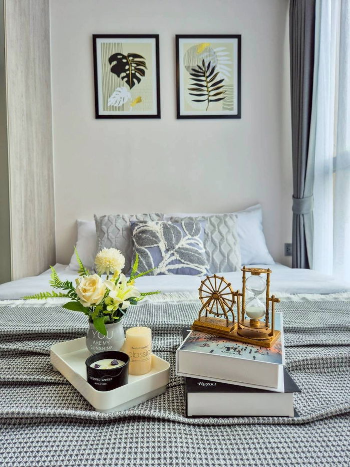 รูป Atmoz Tropicana Bangna - 1 ห้องนอน/ 1 ห้องน้ำ, ชั้น 7 ไม่บล็อกวิว - รูปที่ 9/11