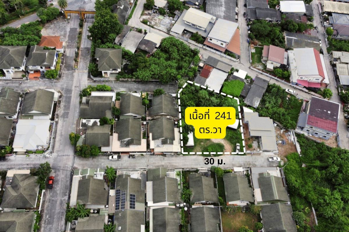 picture Land for sale in Sriracha, 241 sq wah, on Kao Kilo Road, near Assumption College, Chonburi. - 1/4
