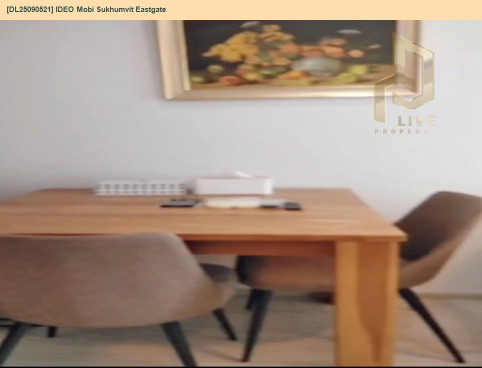 picture DL25090521 Condo for rent, IDEO Mobi Sukhumvit Eastgate near BTS Bang Na, ready to move in, call urgently 0638692663 LineID @897iyzll - 9/9