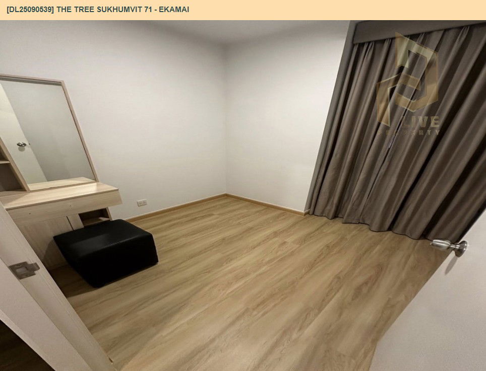 รูป DL25090539 ให้เช่าคอนโด เดอะ ทรี สุขุมวิท 71 - เอกมัย (The Tree Sukhumvit 71 - Ekamai) ใกล้ สายสีส้ม พร้อมเข้าอยู่ โทรด่วน 0638692663 LineID @534wlwof - รูปที่ 7/10