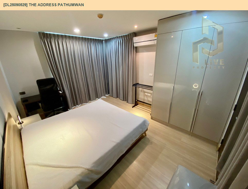 picture DL25090529 Condo for rent, The Address Pathumwan near BTS Phaya Thai, ready to move in, call urgently 0653619502 LineID @534wlwof - 10/12