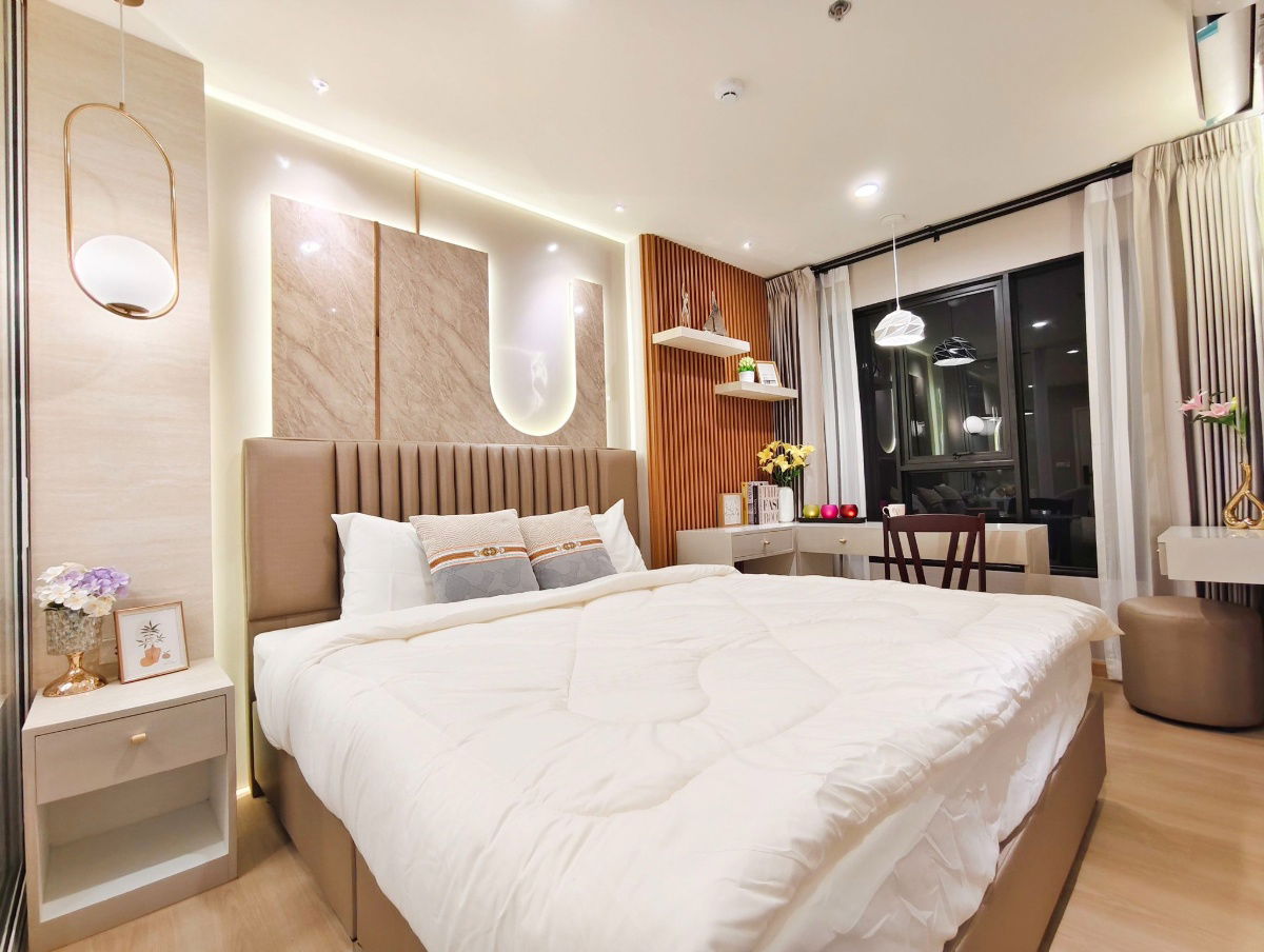 รูป 🟢ECH251084🟢ให้เช่า TERRA RESIDENCE | 1 ห้องนอน 30 ตร.ม. | ค่าเช่า 15,000 บ./เดือน | วิวโล่งทิศเหนือ | ใกล้ ม.ธรรมศาสตร์รังสิต - รูปที่ 4/16