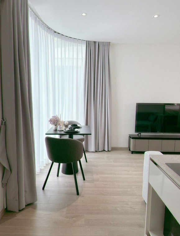 รูป Fynn asoke📍Soi Sukhumvit 101 bedroom 🛁 1 bathroom8th floor , 36Sq.m. - รูปที่ 4/10