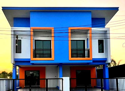 Twin houses for sale Lam Luk Ka : 🏡 Twin House for Sale | 2 Storey – Brand New Ready to move in! Great location at Lam Luk Ka, Khlong 9