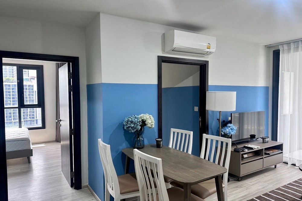 picture 🔥 For Sale !! high floor 14+, South Facing!!🔥 Code C20250900052.....XT Huaikhwang, 2 bed, 2 bath, furnished, ready to move in, Special Deal!!📣📣 - 7/17