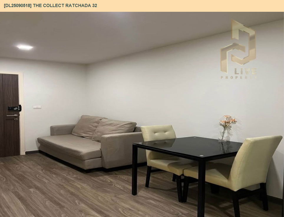 picture DL25090518 Condo for rent, The Collect Ratchada 32 near MRT ลาดพร้าว, ready to move in, call urgently 0653619502 LineID @534wlwof - 3/9