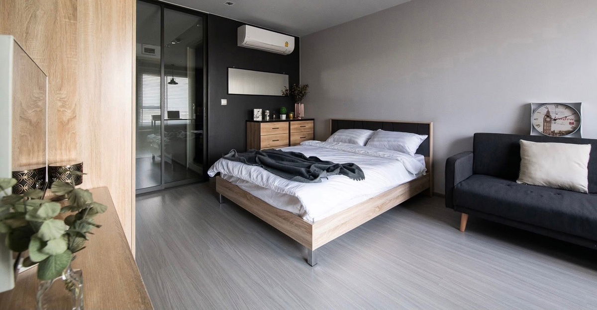 รูป 🔥Life Ladprao ตึกA ชั้น19 28.5sqm. ปรับปรุงใหม่หลังแผ่นดินไหวให้แล้ว พร้อมให้เช่าตุลาคม 2025 นี้🔥 - รูปที่ 3/6