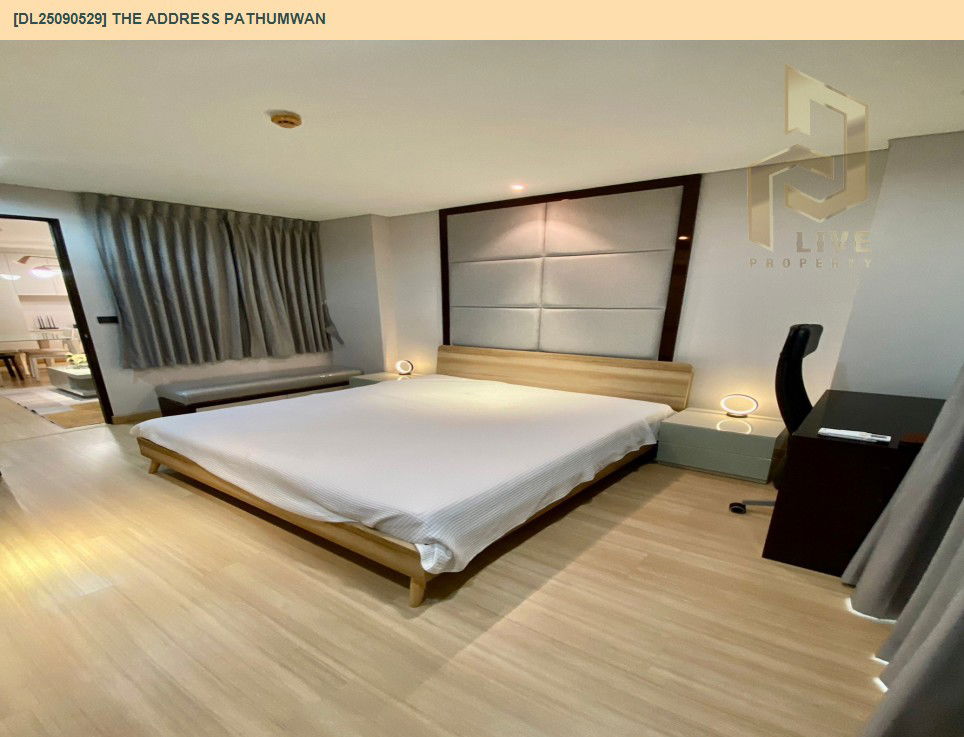 picture DL25090529 Condo for rent, The Address Pathumwan near BTS Phaya Thai, ready to move in, call urgently 0653619502 LineID @534wlwof - 6/12