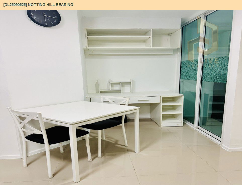picture DL25090525 Condo for rent, Notting Hill Bearing near BTS Bearing, ready to move in, call urgently 0800343450 LineID @655ebbvc - 4/11