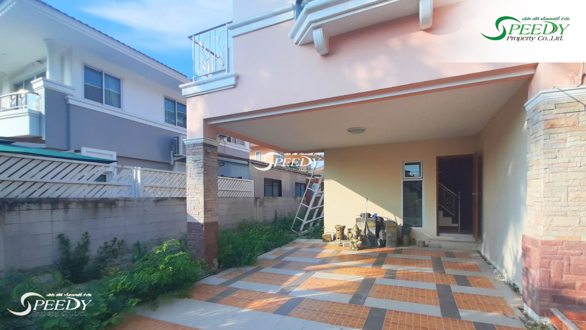 picture Two-story detached house in Samut Prakan, spacious area, corner unit, good condition, ready to move in ✨ - 2/17