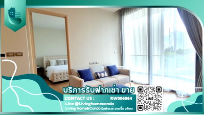 คอนโดให้เช่า : 🏢ห้องหรู ใจกลางเมือง🏢 ให้เช่าคอนโด Magnolias Waterfront Residences ติด ICONSIAM และแม่น้ำเจ้าพระยา ห้องสวย ตกแต่งครบ-RW006964