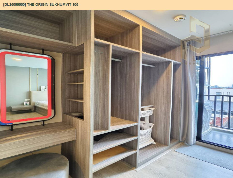picture DL25090550 Condo for rent, The Origin Sukhumvit 105 near BTS Bearing, ready to move in, call urgently 0614453194 LineID @162cjixi - 6/7