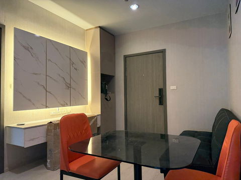 📢 Urgent! Condo for rent, Ideo Tha Phra Interchange, 35 sq m., fully furnished!! Interested? Add Line AG Boom ID boomclap20