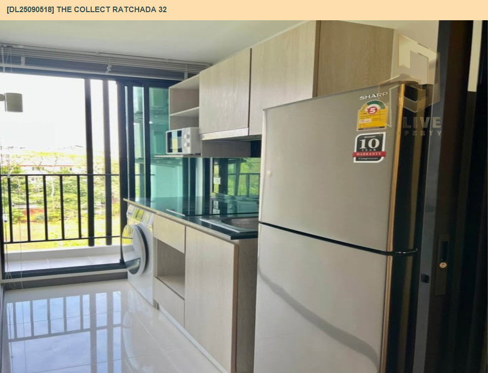 picture DL25090518 Condo for rent, The Collect Ratchada 32 near MRT ลาดพร้าว, ready to move in, call urgently 0653619502 LineID @534wlwof - 8/9