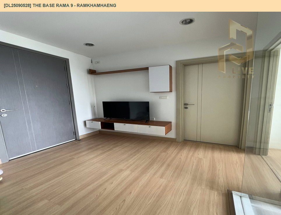 picture DL25090528 Condo for rent, The Base Rama 9 - Ramkhamhaeng near ARL Ramkhamhaeng, ready to move in, call urgently 0614453194 LineID @162cjixi - 4/8
