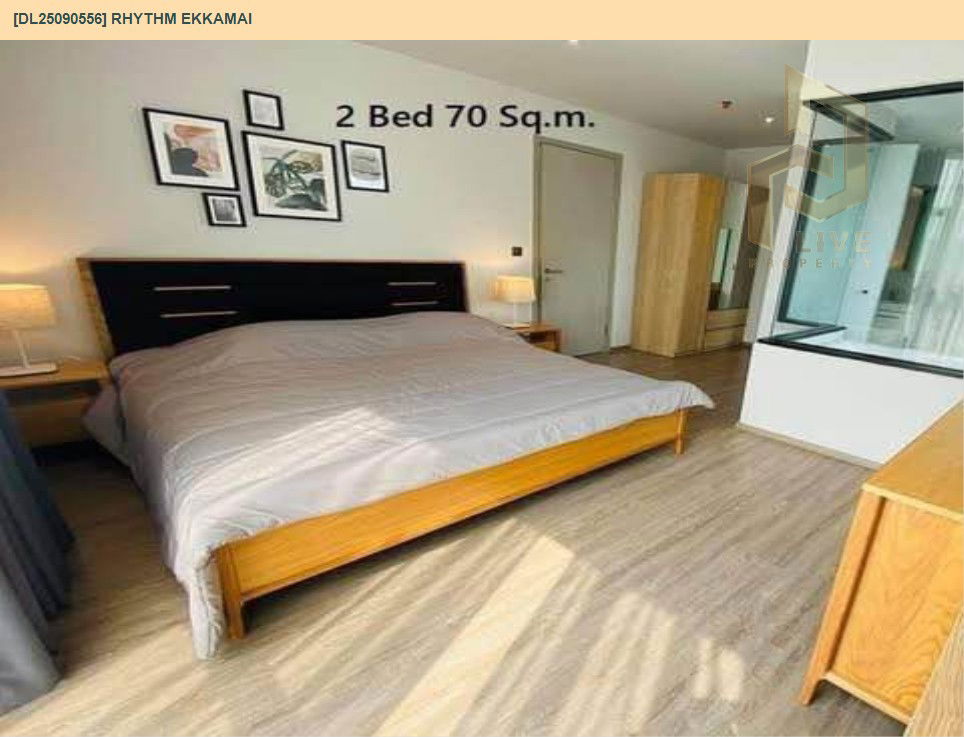 picture DL25090556 Condo for rent, Rhythm Ekkamai near BTS Ekkamai, ready to move in, call urgently 0800343450 LineID @655ebbvc - 4/8