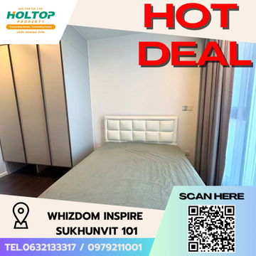 #S4594 ให้เช่า Whizdom Inspire Sukhumvit 101