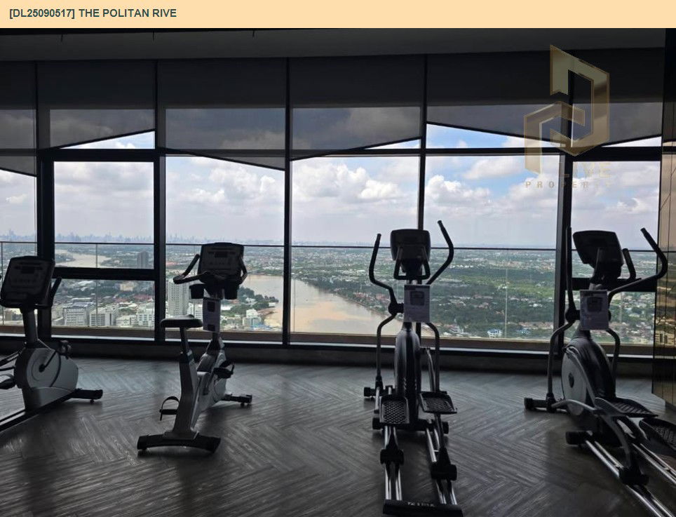 picture DL25090517 Condo for rent, The Politan Rive near MRT พระนั่งเกล้า, ready to move in, call urgently 0653619502 LineID @534wlwof - 25/25
