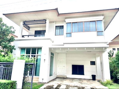 บ้านเดี่ยวให้เช่า : ให้เช่าบ้าน เศรษฐสิริ บางนา-วงแหวน (Setthasiri Bangna-Wongwaen) อยู่บนถนนบางนา-ตราด กม.8 ต.บางแก้ว ใกล้เมกา บางนา