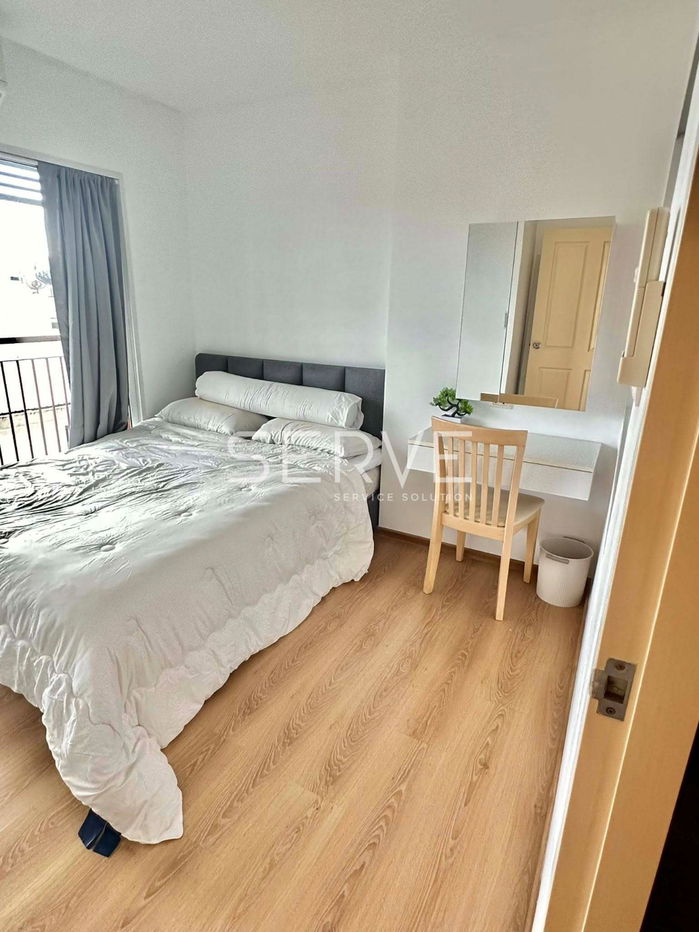 picture 1 Bed  Nice Room Super High Floor 35+  Fully furnished New Condo Good Location Close to MRT Phra Ram 9  220 m @ SYM Vipha Ladphrao - 2/11