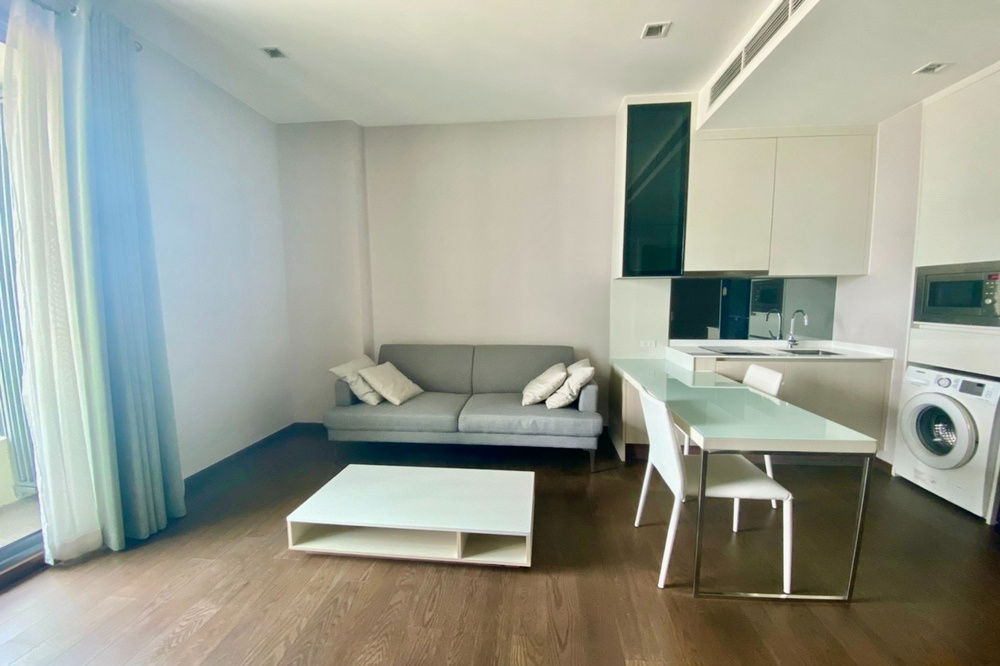 picture 🔥 For Rent !! high floor 17++, There is a bathtub!! 🔥 Code C20230100748..........Q Asoke, 1 bedroom, 1 bathroom, furnished, ready to move in📣📣 - 2/6