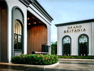 Houses for sale Samut Prakarn : For Sale: Luxury English-Style Detached House – Grand Britania Bangna KM.12 A premium residence in an exclusive community of only 67 families