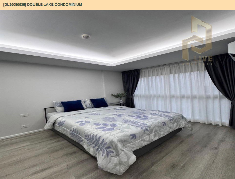 รูป DL25090536 ให้เช่าคอนโด ดับเบิ้ล เลค คอนโดมิเนียม (Double Lake Condominium) ใกล้ - พร้อมเข้าอยู่ โทรด่วน 0638692663 LineID @897iyzll - รูปที่ 12/12