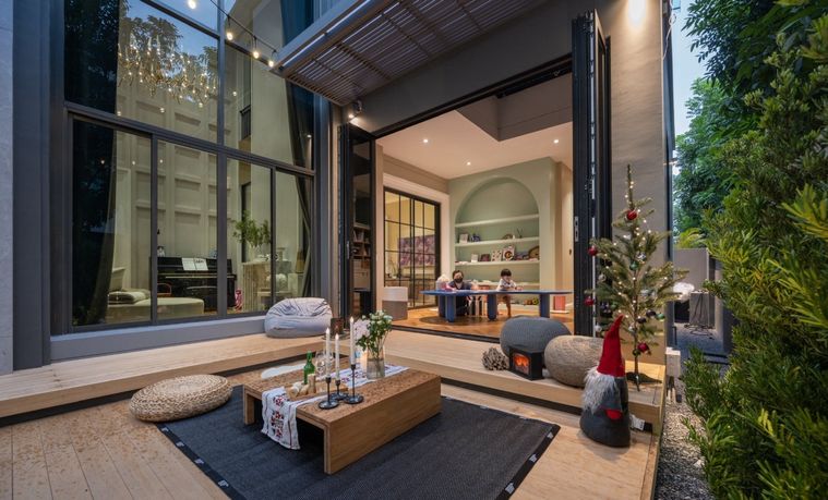 5-bed house for rent, 580 sqm, 80 sq wah, The Gentry Sukhumvit