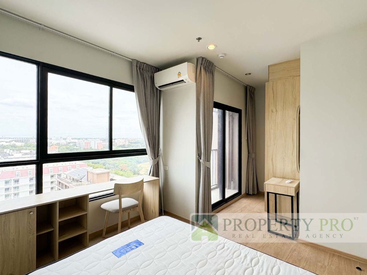 picture Condo for Rent Common TU, 1 bedroom 31 Sqm Fully-Furnished Near Chiangrak Rd Thammasat Rangsit Khlong Luang Phaholyothin Expressway: KT25R-019 - 7/12