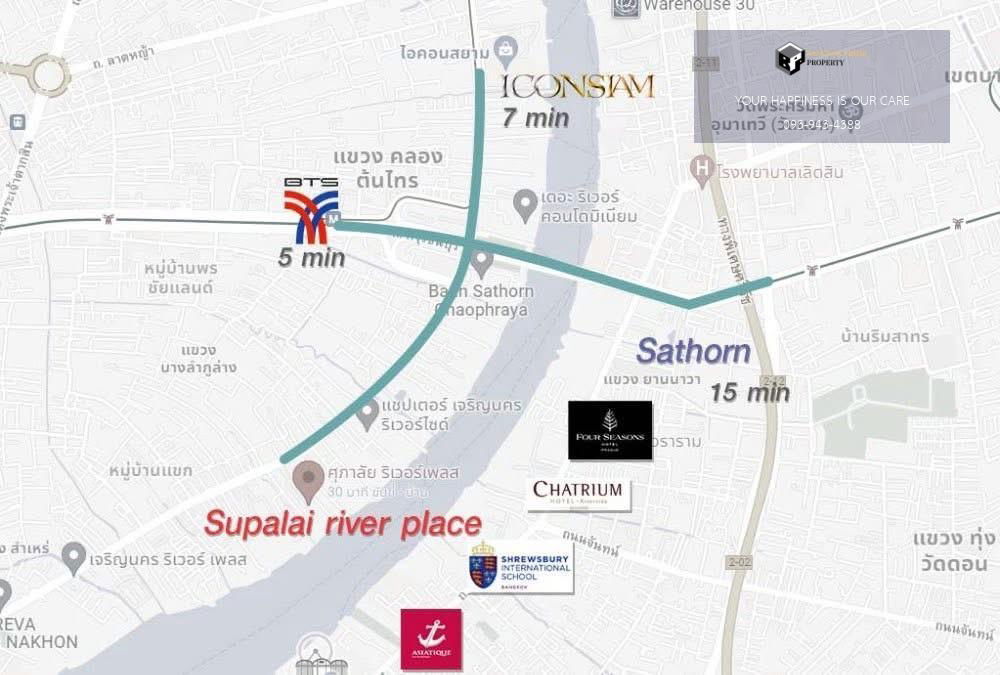 รูป Supalai River Place | River view 🚝 Near Krungthonburi BTS station #2025092412022 - รูปที่ 7/7