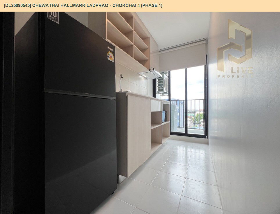 picture DL25090545 Condo for rent, Chewathai Hallmark Ladprao - Chokchai 4 near รถไฟฟ้า 3 สาย, ready to move in, call urgently 0614453194 LineID @162cjixi - 7/17