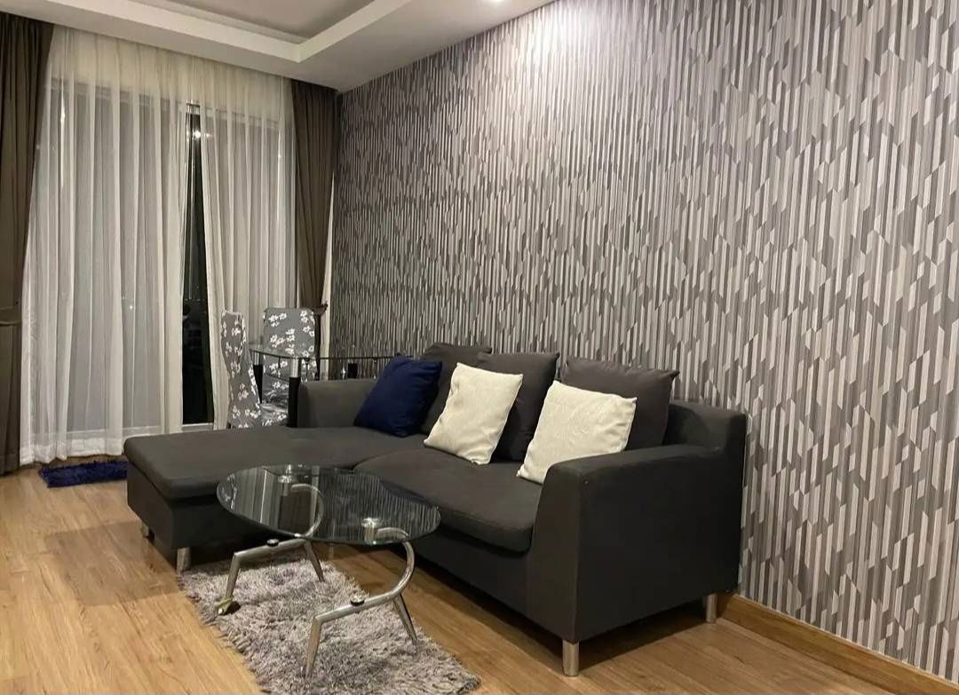 picture ✨ Thru Thonglor Condo – Spacious 2 Beds 2 Baths, Unblocked View, 24th Floor ✨ 💰 Rent Only 30,000 THB/Month | Fully Furnished & Equipped - 1/20