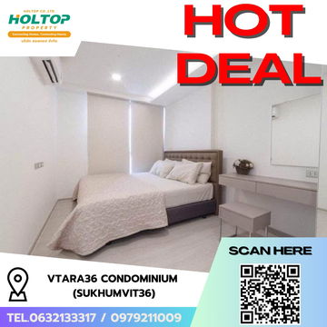 #R6566 🎉 240968  Condo for rent  VTARA36 Condominium (Sukhumvit36)