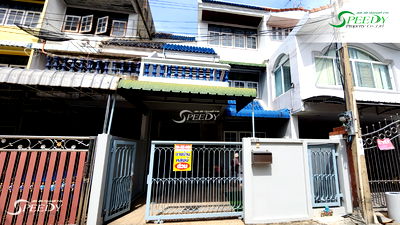 Townhouses for sale Suan Dusit University : 3-storey townhouse, Pinklao, Bangkok, good condition, ready to move in ✨