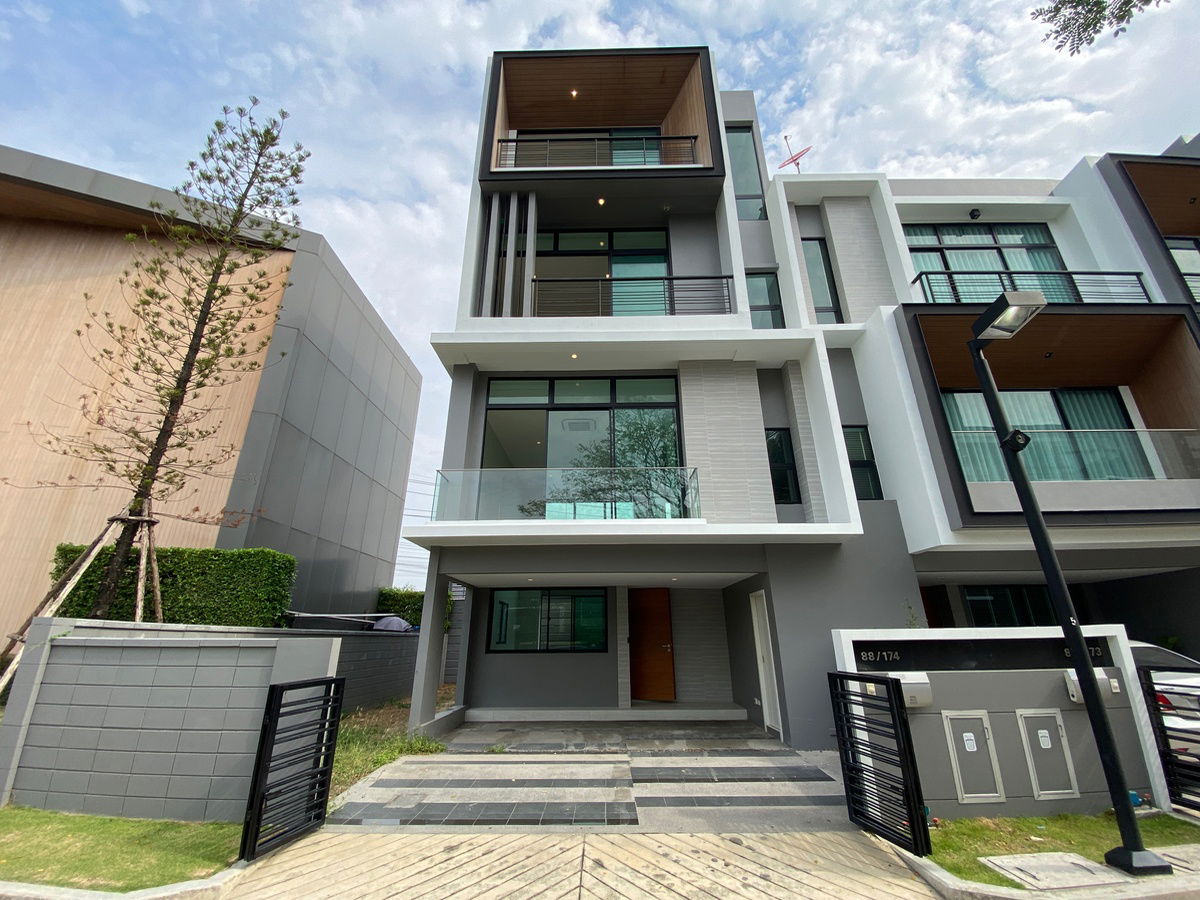 รูป ขายทาวน์โฮม Nirvana Define ศรีนครินทร์-พระราม9 บ้านริม ต้นโครงการใกล้ Clubhouse (Gant-154) - รูปที่ 1/20