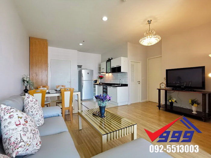 picture Condo for rent 2 bedrooms with fixed parking On Srinakarin Road. - 1/39