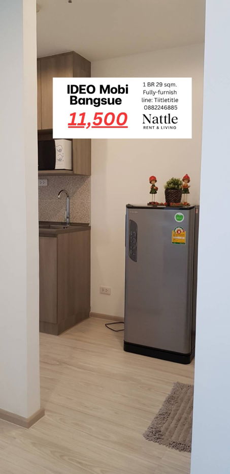 picture [FOR RENT] Ideo Mobi Bangsue 1 BR 28sqm. 11,500 thb line: Tiitletitle 0882246885 - 5/9