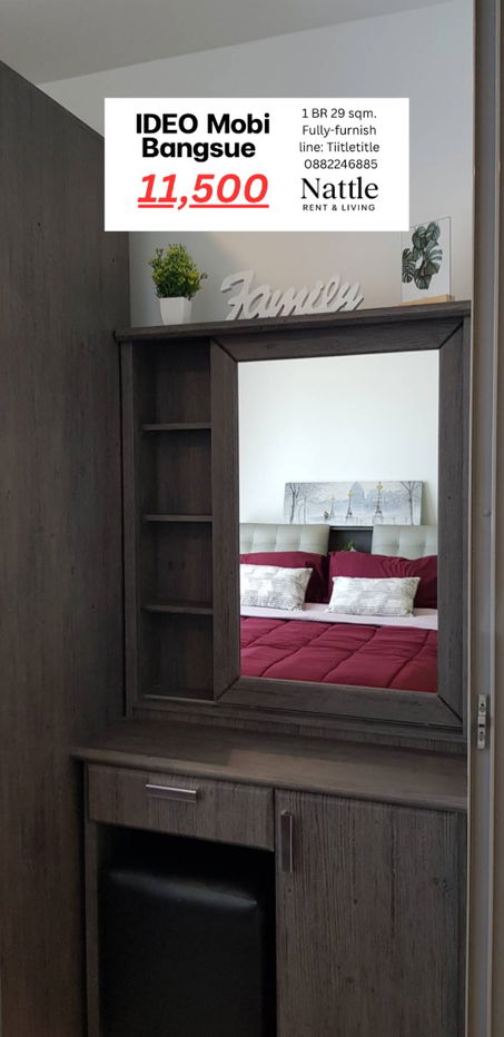 picture [FOR RENT] Ideo Mobi Bangsue 1 BR 28sqm. 11,500 thb line: Tiitletitle 0882246885 - 8/9