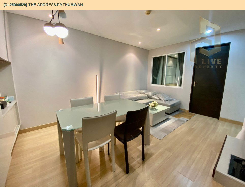 picture DL25090529 Condo for rent, The Address Pathumwan near BTS Phaya Thai, ready to move in, call urgently 0653619502 LineID @534wlwof - 5/12