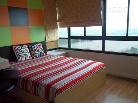 picture Condo for sale, Lumpini Place Narathiwat - Chao Phraya Studio, Floor 27, Building A, near Central Rama 3. - 2/8