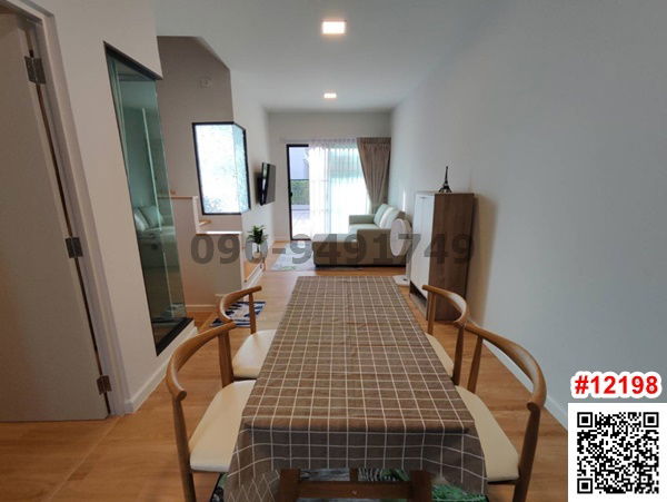 picture Townhouse for rent, 2 floors, corner unit, Siri Place, Mega Bangna, near Mega Bangna - 3/20