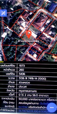 ที่ดิน ม.เกษมบัณฑิต : ขายที่ดินหมู่บ้านปัญญาพัฒนาการ