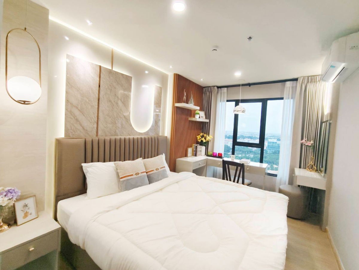 รูป 🟢ECH251084🟢ให้เช่า TERRA RESIDENCE | 1 ห้องนอน 30 ตร.ม. | ค่าเช่า 15,000 บ./เดือน | วิวโล่งทิศเหนือ | ใกล้ ม.ธรรมศาสตร์รังสิต - รูปที่ 2/16