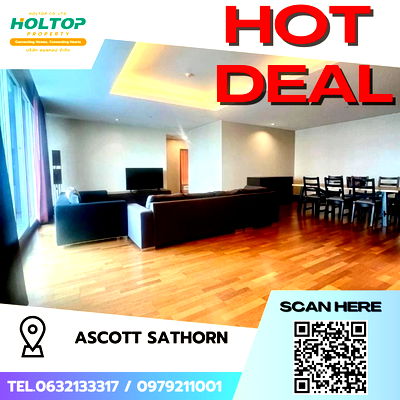 คอนโดให้เช่า : #S4595  ให้เช่า Ascott Sathorn