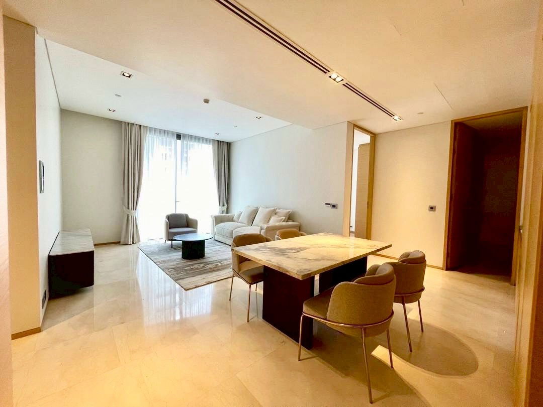 picture ( UL2509241 ) Tel/Line 096-2479369 , FOR RENT SALADAENG RESIDENCES, 2 bedrooms, 2 bathrooms, 94Sq.M., New room, furnished, Special Deal!! - 3/8
