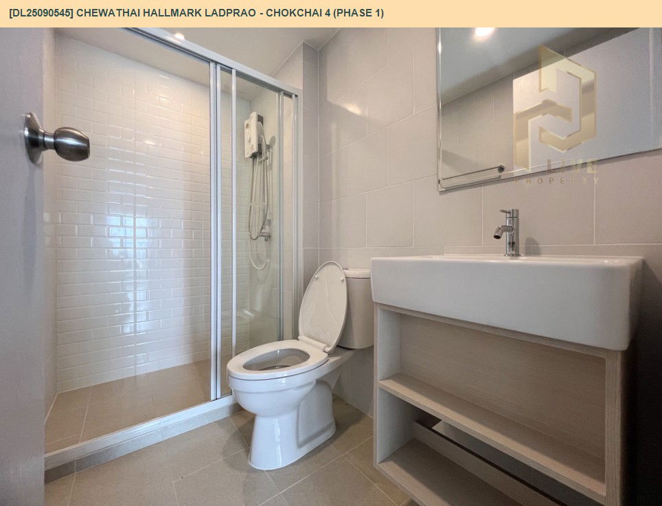 picture DL25090545 Condo for rent, Chewathai Hallmark Ladprao - Chokchai 4 near รถไฟฟ้า 3 สาย, ready to move in, call urgently 0614453194 LineID @162cjixi - 11/17