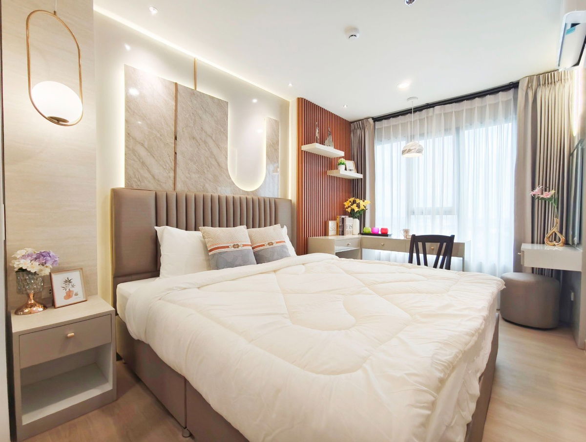 รูป 🟢ECH251084🟢ให้เช่า TERRA RESIDENCE | 1 ห้องนอน 30 ตร.ม. | ค่าเช่า 15,000 บ./เดือน | วิวโล่งทิศเหนือ | ใกล้ ม.ธรรมศาสตร์รังสิต - รูปที่ 5/16