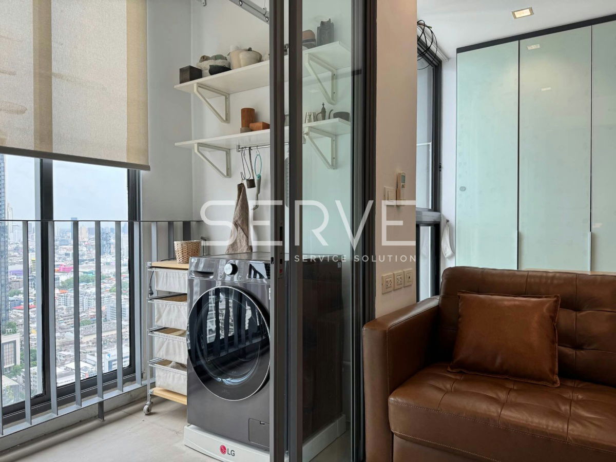 รูป 🔥32K/Mo  ห้องDuplex ไซส์ใหญ่ ราคาปรับลง เฟอร์จัดเต็ม ชั้นสูงสุด30+ วิวดีมาก ทำเลดี ติด BTS พญาไท  @ Ideo Q Phayathai  - รูปที่ 3/10