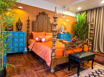 Boho style apartment primary+ secondary unit